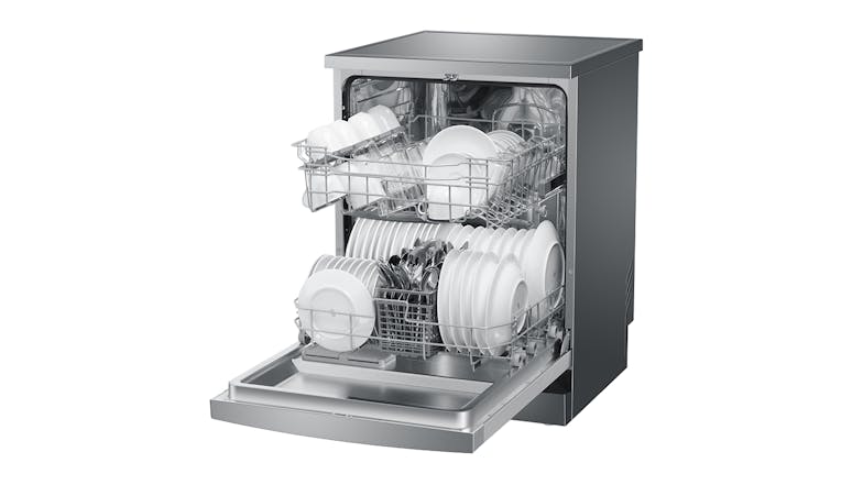 Haier 13 Place Setting 6 Program Freestanding Dishwasher - Silver (HDW13V1S1)