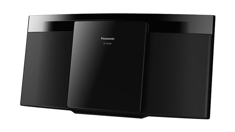 Panasonic SC-HC200GN-K Slim Compact 20W Wireless Micro System - Black