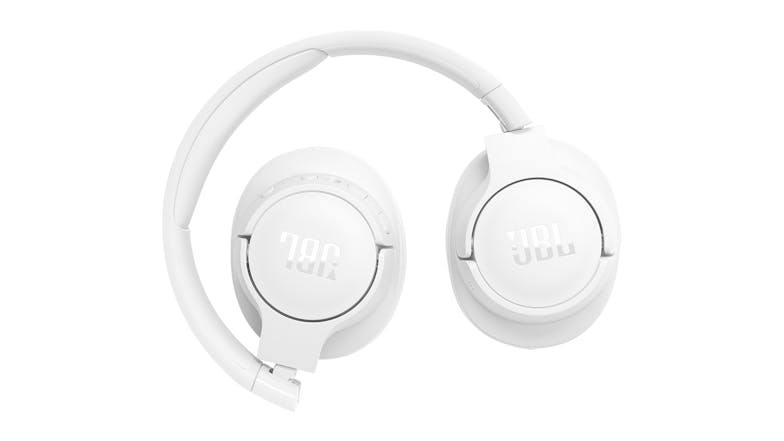 JBL Tune 770NC Adaptive Noise Cancelling Wireless Over-Ear Headphones - White