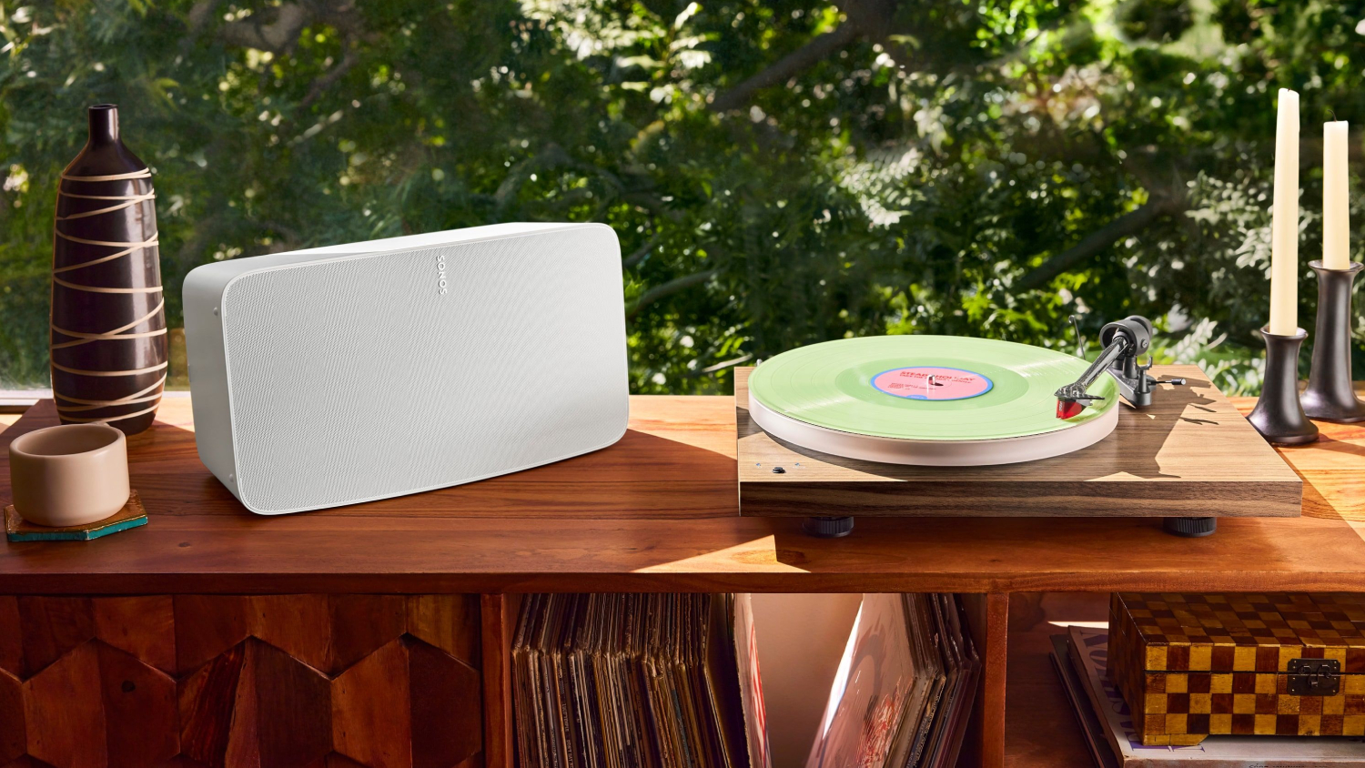 Sonos Powered Wireless Smart Speaker - Wi-Fi & LAN - Five - White (FIVE1AU1)