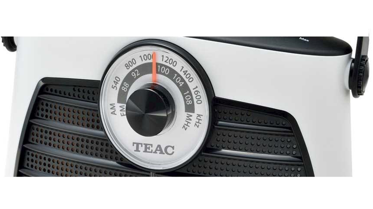 Teac Portable AM/FM Radio - White (PR192)
