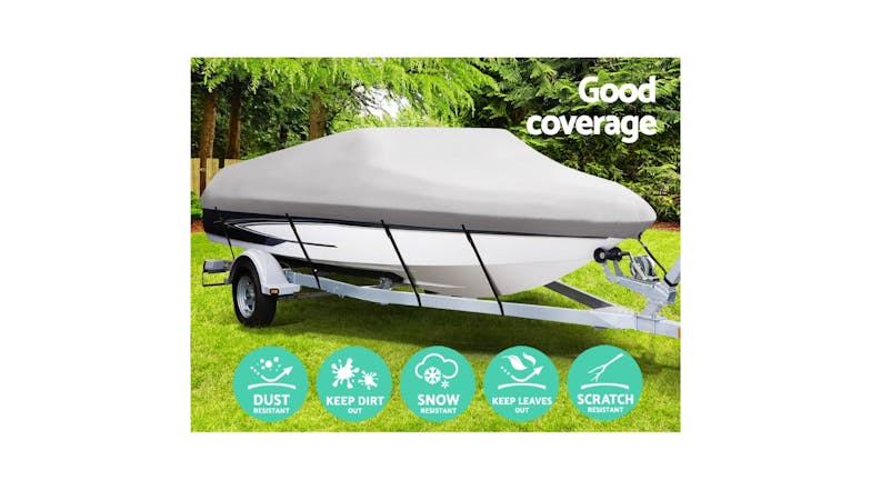 Seamanship Waterproof Polyester Boat Cover 4-4.6m