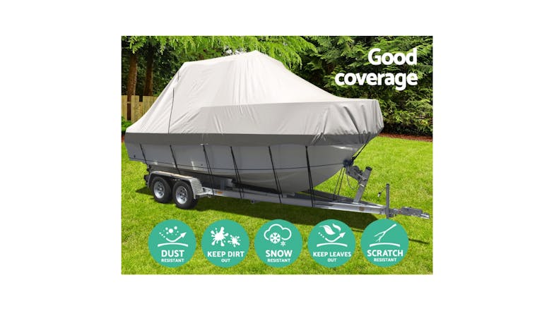 Seamanship Waterproof Polyester Boat Cover 7-7.6m