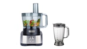 Westinghouse 3.5L XL Food Processor with Blender Attachment - Stainless Steel