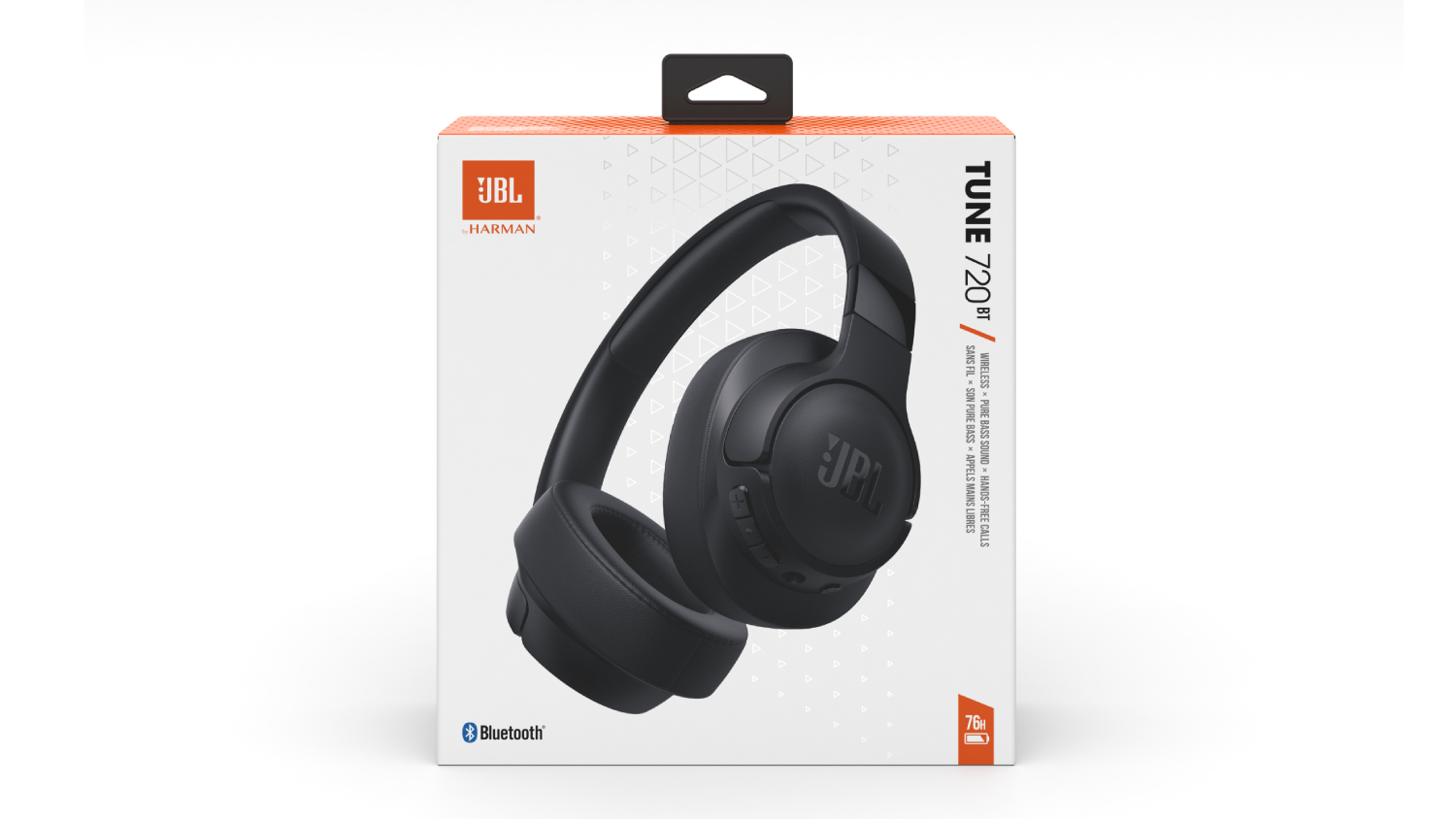 JBL Tune 720BT Wireless Over-Ear Headphones - Black | Harvey Norman New ...