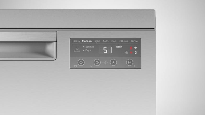 Fisher & Paykel 15 Place Setting Freestanding 60CM Dishwasher - Stainless Steel (Series 5/DW60FC1X2)