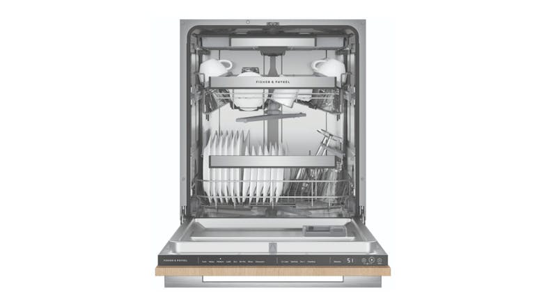 Fisher & Paykel 15 Place Setting 8 Program Fully Integrated Dishwasher - Panel Ready (Series 7/DW60U4I2)