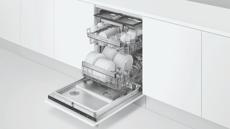 Fisher & Paykel 15 Place Setting 8 Program Fully Integrated Dishwasher - Panel Ready (Series 7/DW60U4I2)