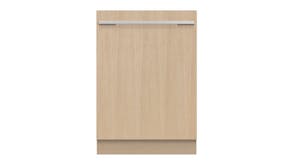 Fisher & Paykel 15 Place Setting 8 Program Fully Integrated Dishwasher - Panel Ready (Series 9/DW60UT4I2)