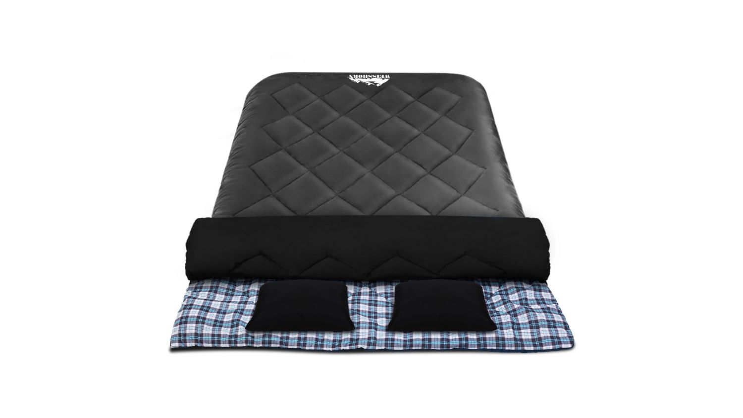 Weisshorn Double Wide Sleeping Bag - Grey