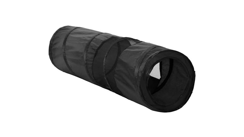 Collapsible Cat Tunnel Black 86 X 26.5Cm