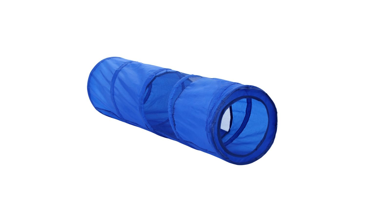 Collapsible Cat Tunnel Blue 86 X 26.5cm