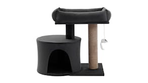 Catsby Brighton Condo Cat Tree Dark Grey - 50 X 35 X 48.5cm