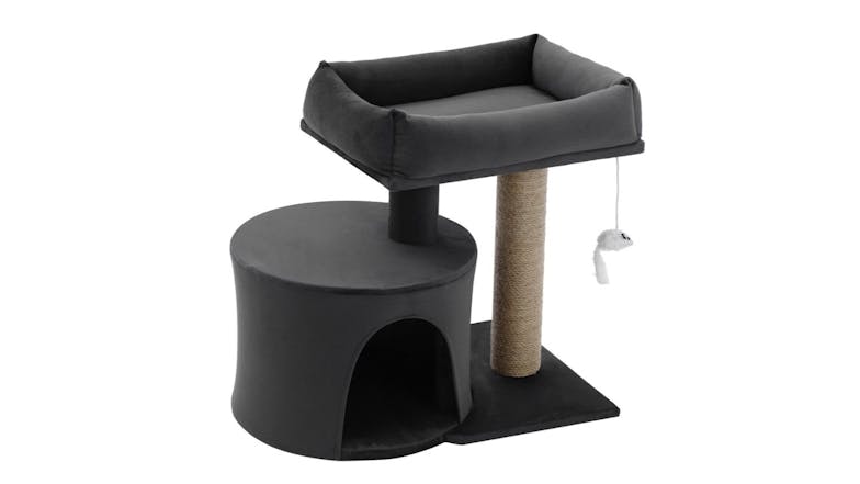 Catsby Brighton Condo Cat Tree Dark Grey