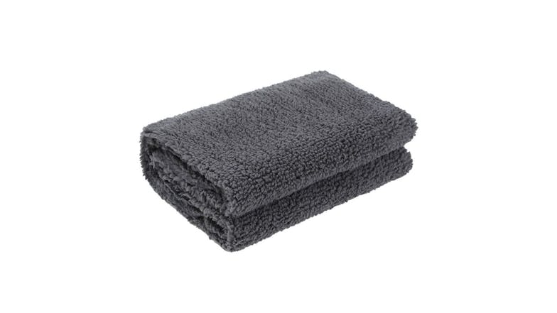 Sherpa Pet Blanket 1 X 1M Dark Grey