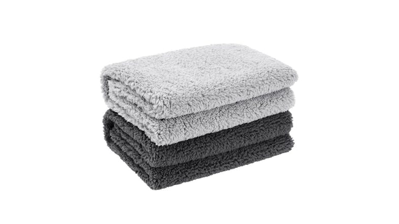 Sherpa Pet Blanket 1 X 1M Dark Grey