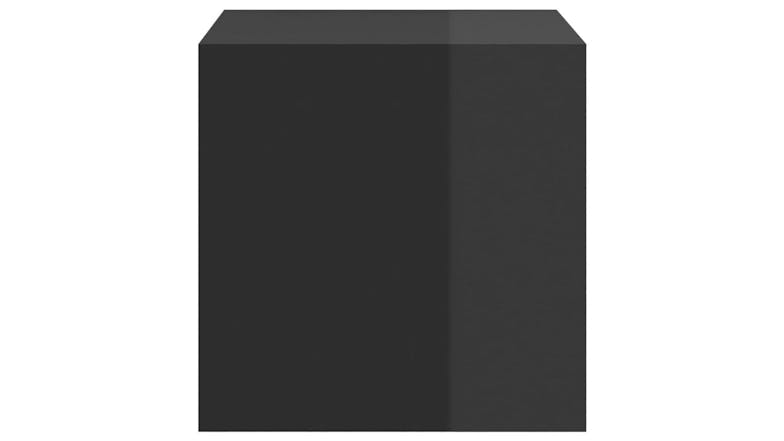 NNEVL Wall Cabinet 2pcs. 37 x 37 x 37cm - Gloss Black