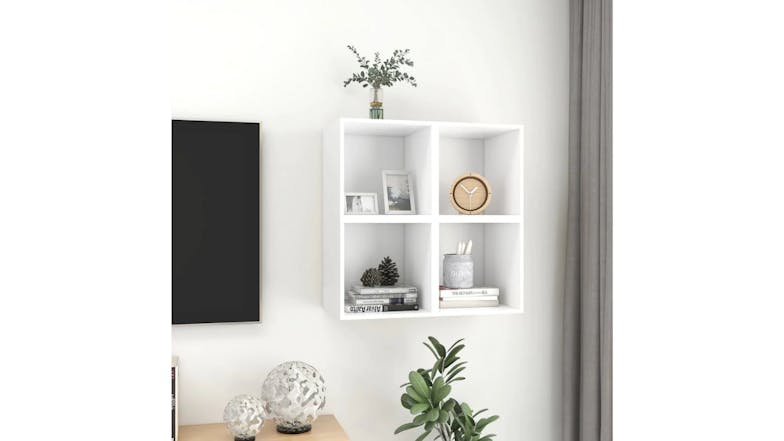 NNEVL Wall Cabinet 4pcs. 37 x 37 x 37cm - White