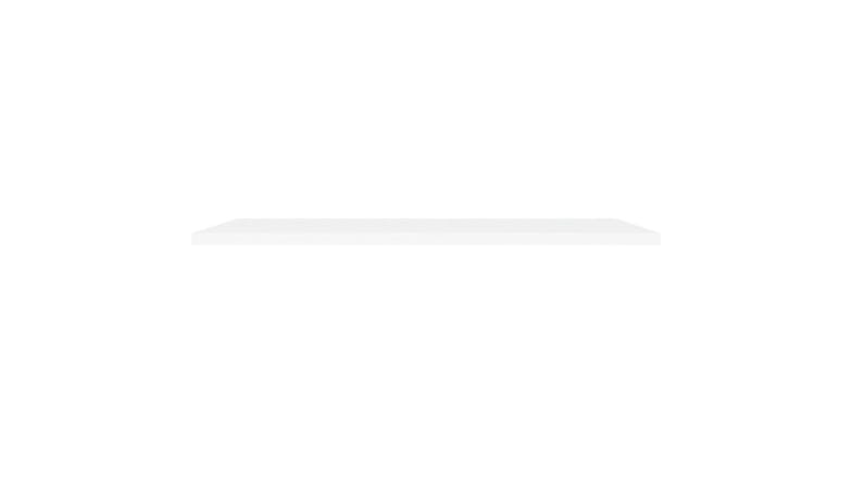 NNEVL Wall Shelves Floating Ledge 2pcs. 120 x 23.5 x 3.8cm - White