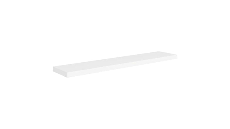 NNEVL Wall Shelves Floating Ledge 2pcs. 120 x 23.5 x 3.8cm - White