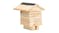 NNEVL Bee Hotel Firwood 22 x 20 x 20cm