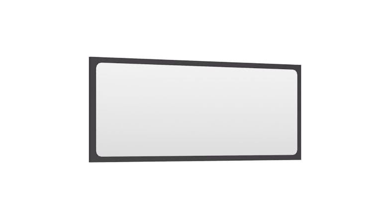 NNEVL Bathroom Mirror 90x1.5x37cm Grey