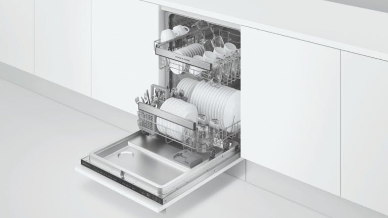 Fisher & Paykel 15 Place Setting Fully Integrated 60CM Dishwasher - Panel Ready (Series 5/DW60U2I2)