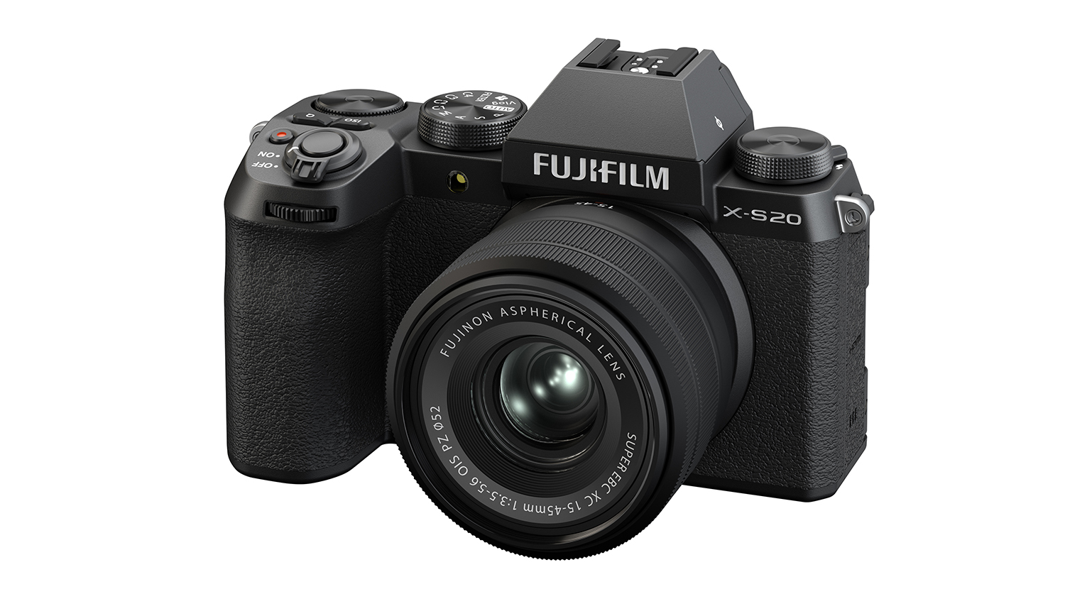 Fujifilm X-S20 Mirrorless Camera with XC 15-45mm f/3.5-5.6 OIS PZ Lens