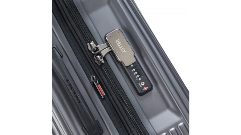 Delsey Securitime Hard Luggage Case 68cm - Anthracite