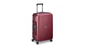Delsey Securitime Hard Luggage Case 68cm - Red