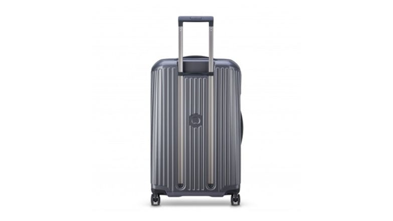 Delsey Securitime Hard Luggage Case 68cm - Silver