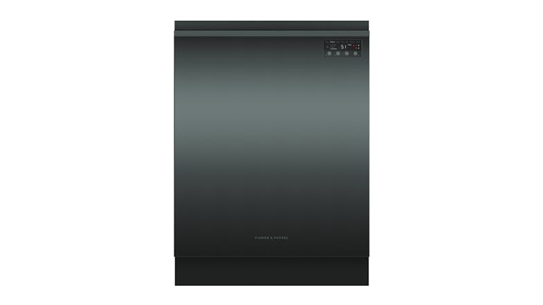 Fisher & Paykel 15 Place Setting 7 Program Built-Under Dishwasher - Black Stainless Steel (Series 7/DW60UN4B2)