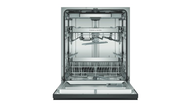 Fisher & Paykel 15 Place Setting 7 Program Built-Under Dishwasher - Black Stainless Steel (Series 7/DW60UN4B2)