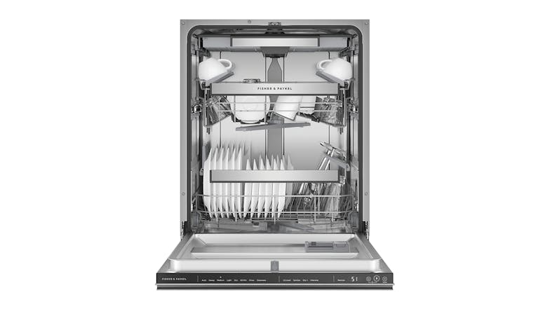Fisher & Paykel 15 Place Setting 8 Program Built-Under Dishwasher - Stainless Steel (Series 9/DW60UNT4X2)