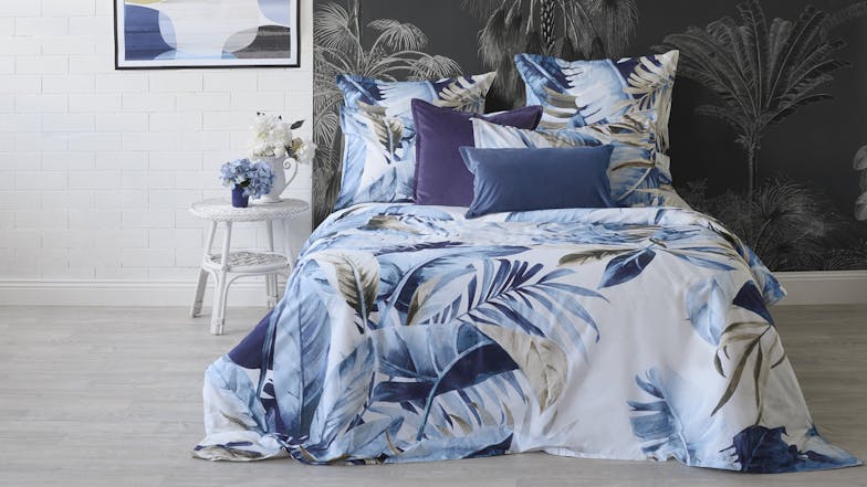 Pacifico Blue Duvet Cover Set by Luxotic