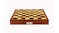 Dal Rossi 20" Renaissance Chess Set - Walnut Finish