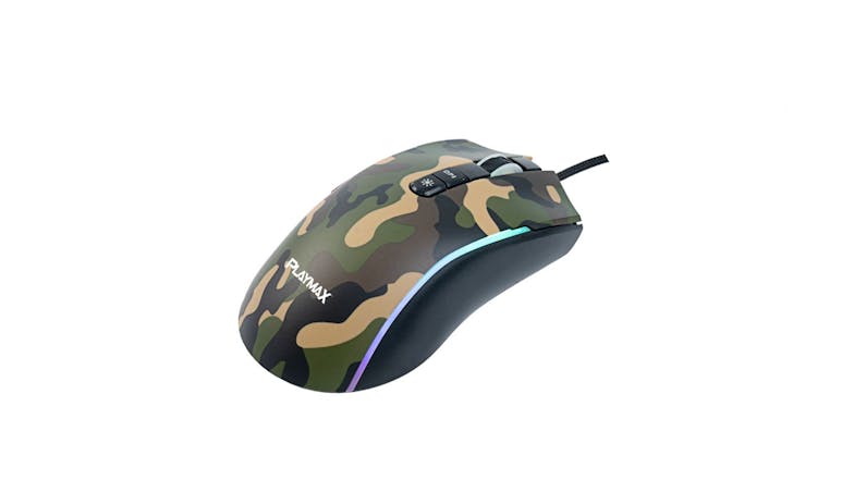 Playmax 100% Gaming Keyboard & Mouse Combo - Camo