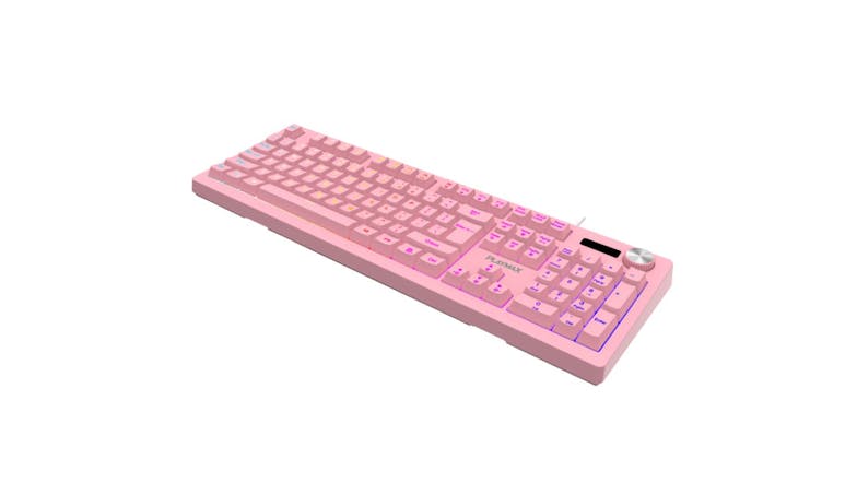 Playmax Pink Taboo 100% Gaming Keyboard