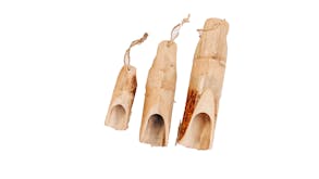 Qtoys Bamboo Scoop - Set of 3