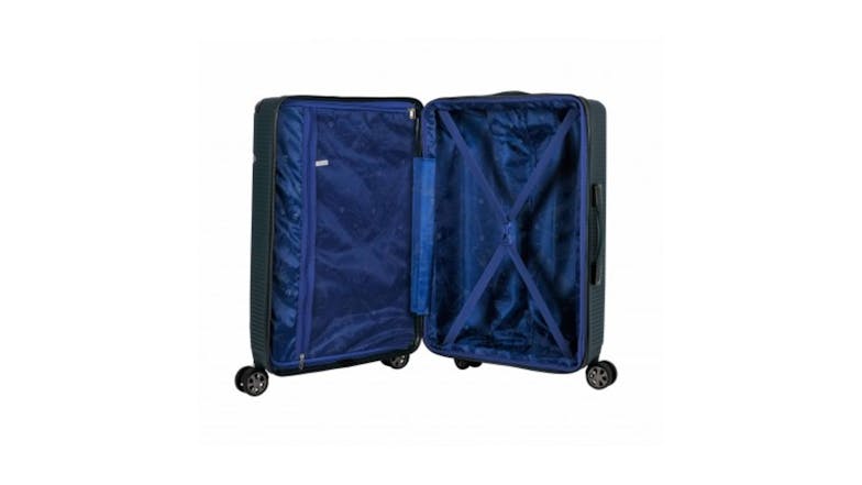 Voyager Seville Hard Luggage Case 55cm - Green