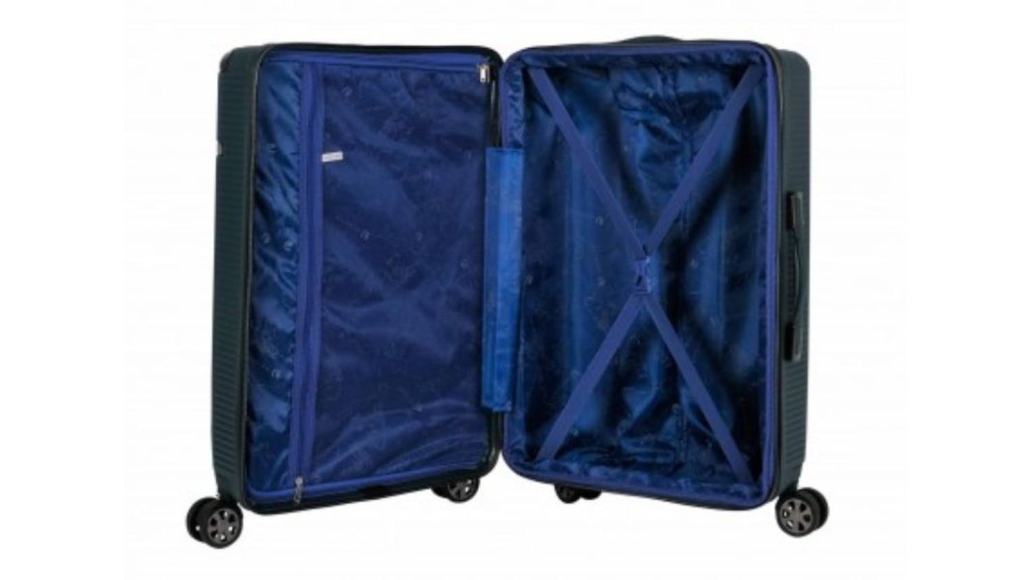 Voyager Seville Hard Luggage Case 60cm - Black