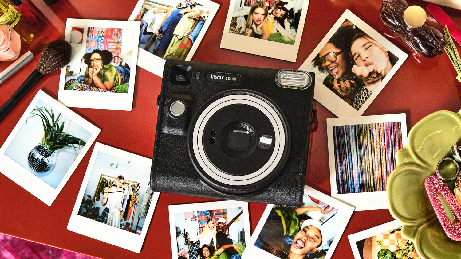 Instax Square SQ40 Instant Film Camera Black Harvey Norman New Zealand