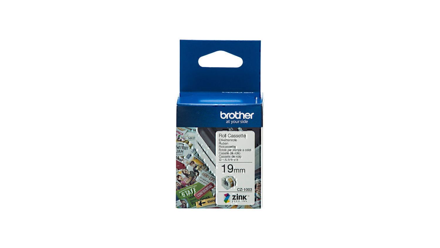 Brother CZ-1003 Full Colour Continuous Label Roll - 19mm x 5m