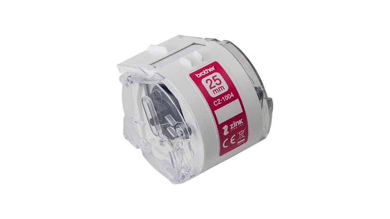 Brother CZ-1004 Full Colour Continuous Label Roll - 25mm x 5m