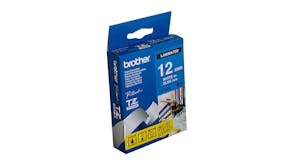 Brother TZe-535 White on Blue Labelling Tape - 12mm x 8m