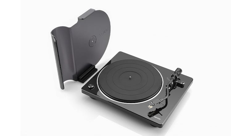 Denon DP-400BK Semi Automatic Turntable - Black