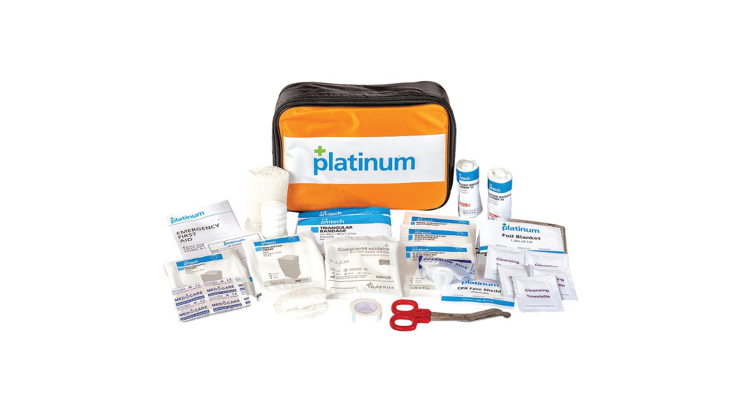 Platinum Workplace First Aid Kit Small Softpack 54pcs.