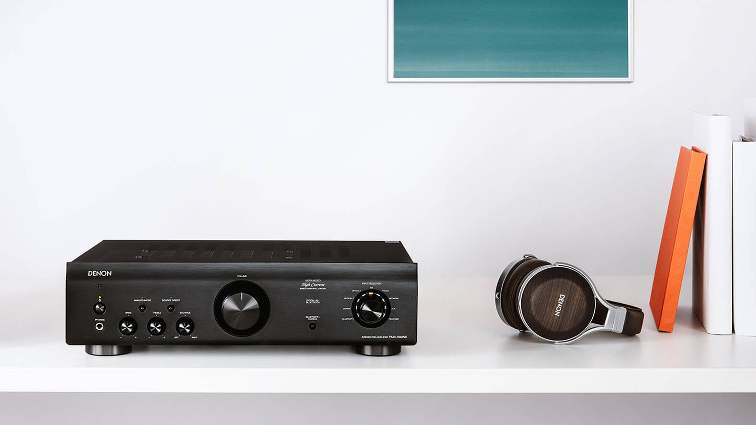 Denon 2.0 Channel Smart Wireless Streaming Amplifier - Black (PMA-600NE)