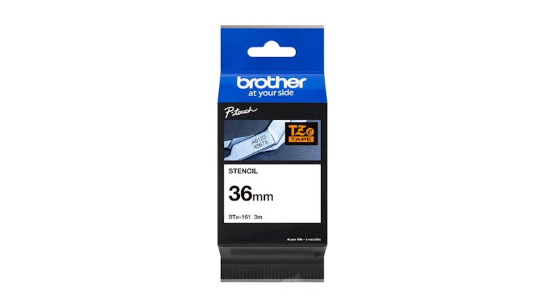 Brother STe-161 Black Stencil Tape 36mm x 3m