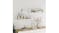 NNEVL Wall Shelves Floating Ladder 2pcs. 105 x 18 x 20cm - Gloss White